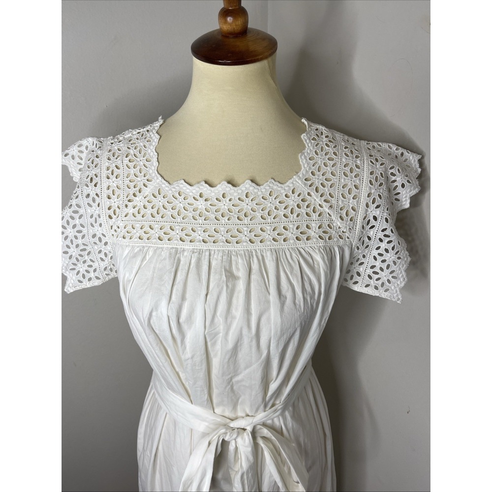 Doen White Lace Maxi Dress - Picture 5 of 11